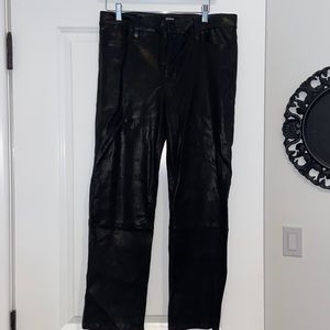 Hudson faux leather pants